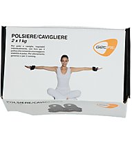 Get Fit Polsiere/cavigliere 2 x 1 kg, Black