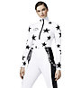 Goldbergh Galactique W - felpa in pile - donna, White/Black
