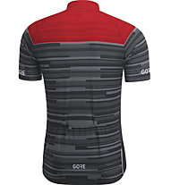 GORE WEAR Stripes Jersey - Fahrradtrikot - Herren, Black/Red