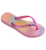 Havaianas Kids Slim Glitter Trendy - infradito - bambina, Pink