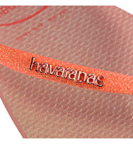 Havaianas Slim Glitter Iridescent - Badelatschen - Damen, Light Orange