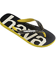 Havaianas Top Logomania Mid Tech - Flip Flops - Herren, Black/Yellow/White