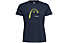 Head Club Lara W - T-shirt - donna, Dark Blue/Yellow