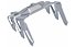 Head Almonte Crampon - rampante, Grey/105