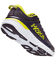 HOKA Bondi 7 - scarpe running neutre - uomo, Blue/Yellow