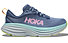 HOKA Bondi 8 W - scarpe running neutre - donna, Blue/Pink