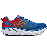 HOKA Clifton 6 - scarpe running neutre - uomo, Red/Blue