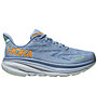HOKA Clifton 9 - scarpe running neutre - uomo, Light Blue/Orange