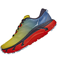 HOKA Mafate Speed 3 - scarpe trail running - uomo, Blue/Yellow/Red