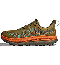 HOKA Mafate Speed 4 - scarpe trail running - uomo, Green/Orange