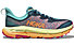 HOKA Mafate Speed 4 W - scarpe trail running - donna, Light Blue/Orange