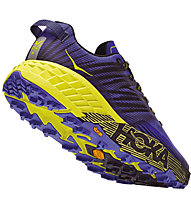 HOKA Speedgoat 4 - scarpe trail running - uomo, Violet/Yellow