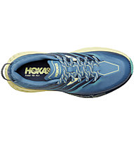 HOKA Speedgoat 4 - Trailrunningschuh - Damen, Blue/Yellow/Green