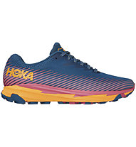 HOKA Torrent 2 - scarpe trail running - donna, Blue/Red/Orange