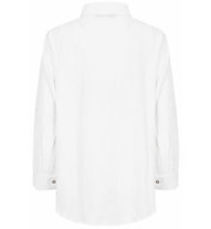 Hot Stuff Mousselin W - Langarm Hemden - Damen, White