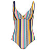 Hot Stuff Multi Stripes - Badeanzug - Damen , Blue/Pink/Yellow