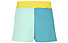 Hot Stuff pantaloni corti - donna, Yellow/Blue/Light Green