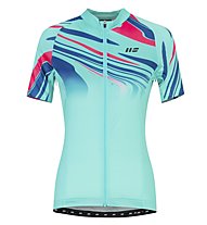 Hot Stuff Race - maglia ciclismo - donna, Green/Pink