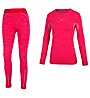 Hot Stuff Set Long Seamless W - Unterwäsche Set - Damen, Red