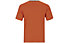 Hot Stuff Short Sleeve Striped - T-Shirt - Herren, Orange/Dark Green