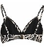 Hot Stuff Twisted Schale - reggiseno costume - donna, Black/White