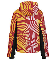 Icepeak Elida W - giacca da sci - donna, Red/Yellow