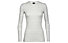 Icebreaker 200 Oasis LS Crewe Napasoq Lines - maglietta funzionale - donna, White