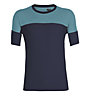 Icebreaker M Cool-Lite™ Kinetica Crewe - T-Shirt - Herren, Light Blue/Blue