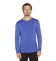 Icebreaker Merino 200 Oasis Crewe - maglietta tecnica maniche lunghe - uomo, Blue