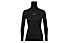 Icebreaker MerinoFine - Langarm Funktionsshirt - Damen, Black