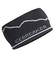 Icebreaker MT Cook - fascetta paraorecchie, Black