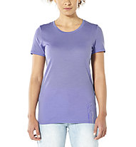 Icebreaker Tech Lite Low Crewe Calla Lily - T-shirt - donna, Violet