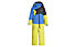 Icepeak Jixi Overall - tuta da sci - bambino, Light Blue/Yellow