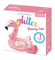 Intex Salvagente Glitter Fenicottero - Rettungsringe, Pink