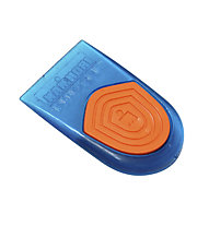 Ironman Heel Cushions Gel - alzatacco, Blue/Orange