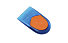 Ironman Heel Cushions Gel - Komfort Gel Fersenkissen, Blue/Orange
