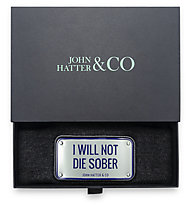 John Hatter I Will Not Die Sober - berretto, Grey