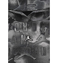 Nike Jordan Essential Aop Boxy Po - felpa con cappuccio - bambina, Black