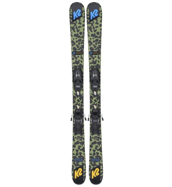 k2 freestyle ski kinder Indy+fdt 4.5 Alpine Skis 76 Indy Kids + Fdt 4.5 Set from K2 are skis for kids K2 Mindbender 89 TI Skis
