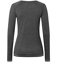 Kaikkialla Kunes W L/S - maglia maniche lunghe - donna, Dark Grey