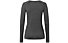 Kaikkialla Kunes W L/S - maglia maniche lunghe - donna, Dark Grey