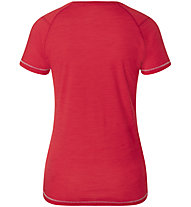 Kaikkialla Kuona W S/S - T-Shirt - Damen, Red