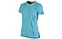 Kaikkialla Tea -T-Shirt trail running - donna, Light Blue