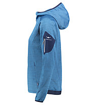 Kaikkialla Tuire powerstretch - giacca in pile con cappuccio - donna, Blue