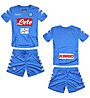 Kappa Kombat Kit Replica Napoli Fußballkomplet (Trikot und Hose), Light Blue