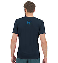 Karpos Loma - T-shirt trekking - uomo, Blue/light Blue/Yellow