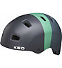 KED 5Forty - casco bici, Black/Green