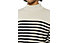 Knowledge Cotton Micro Bubble Stripe W - Pullover - Damen, White/Black