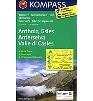 Kompass Carta N° 057 Anterselva - Valle di Casies, 1:25.000