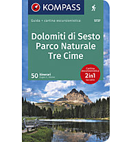 Kompass Carta N.5737: Dolomiti di Sesto - Parco Naturale Tre Cime 1:50.000, 1:50.000